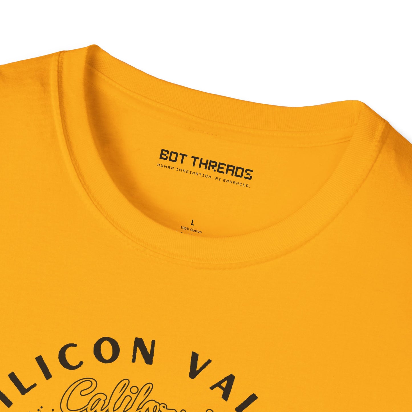 Silicon Valley CA The Golden State of AI - Unisex Softstyle Tee