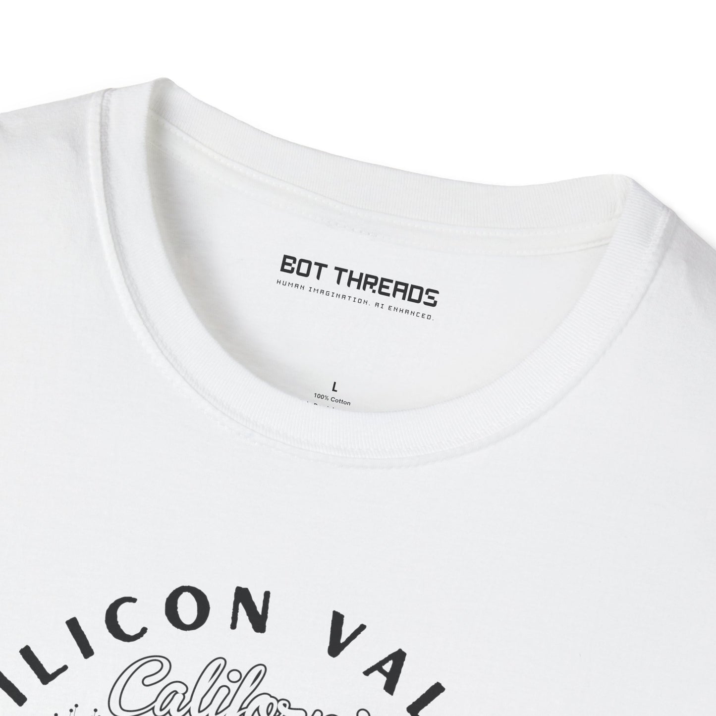 Silicon Valley CA The Golden State of AI - Unisex Softstyle Tee