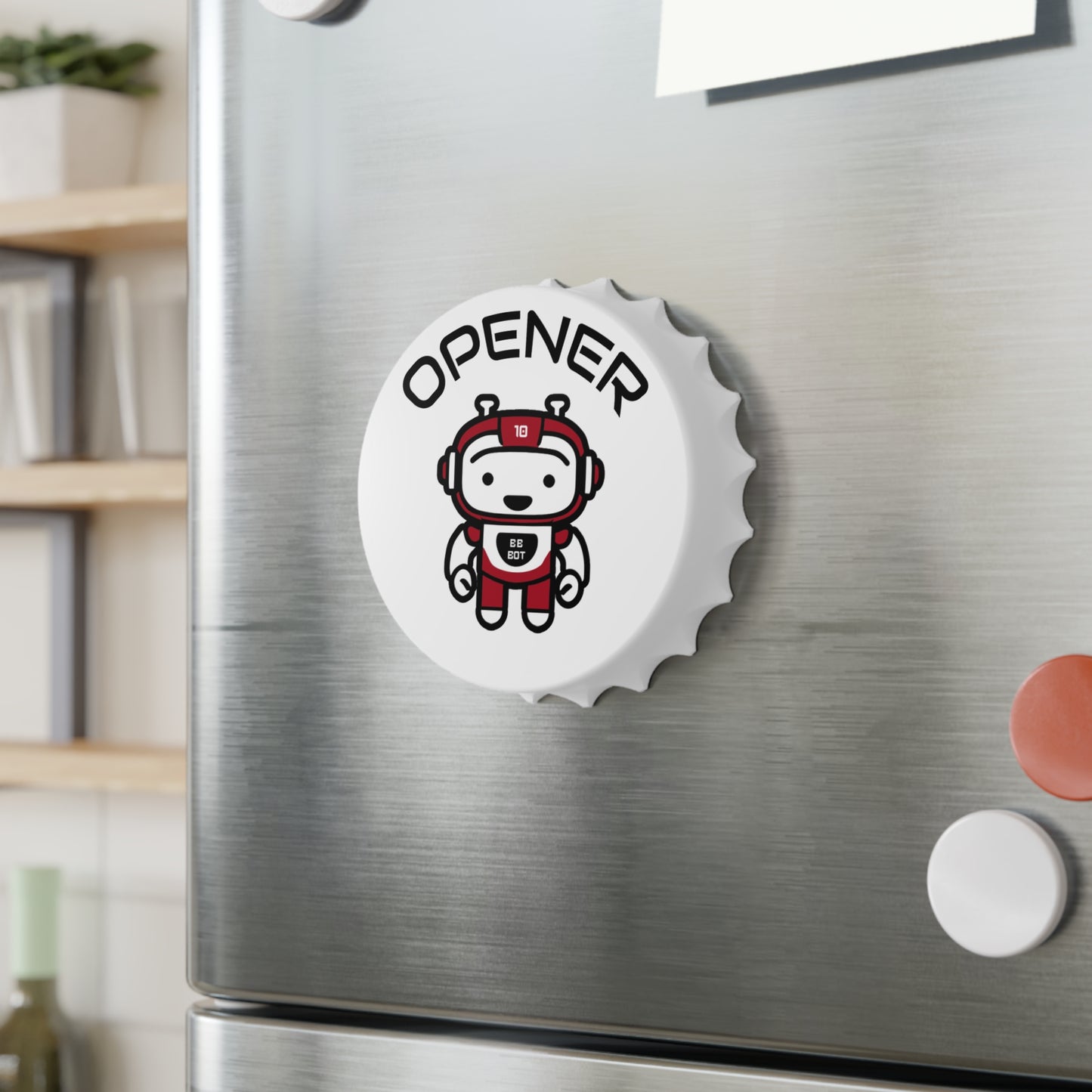 Robot Bottle Opener - Fun Kitchen Gadget
