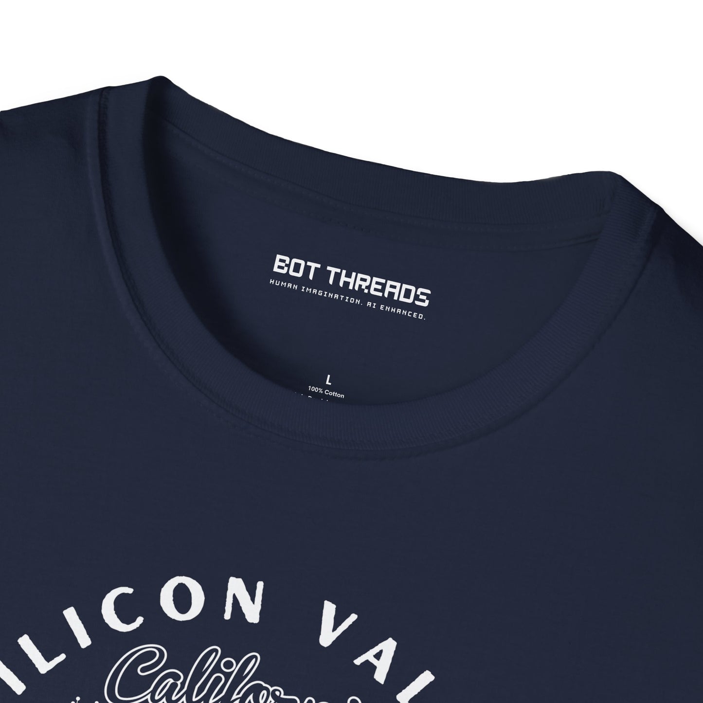 Silicon Valley CA The Golden State of AI - Unisex Softstyle Tee