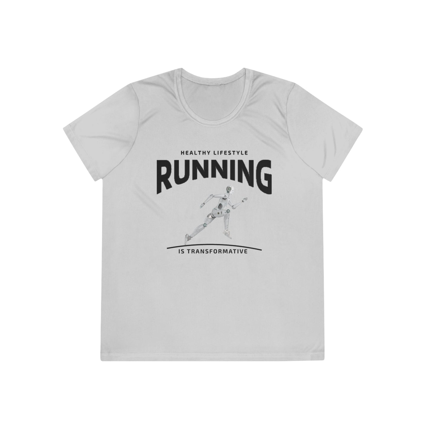 Healthy Lifestyle Running is Transformative - Workout Tee
