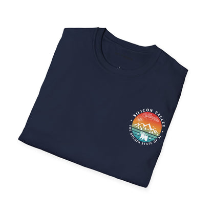 Silicon Valley CA The Golden State of AI Unisex T-Shirt