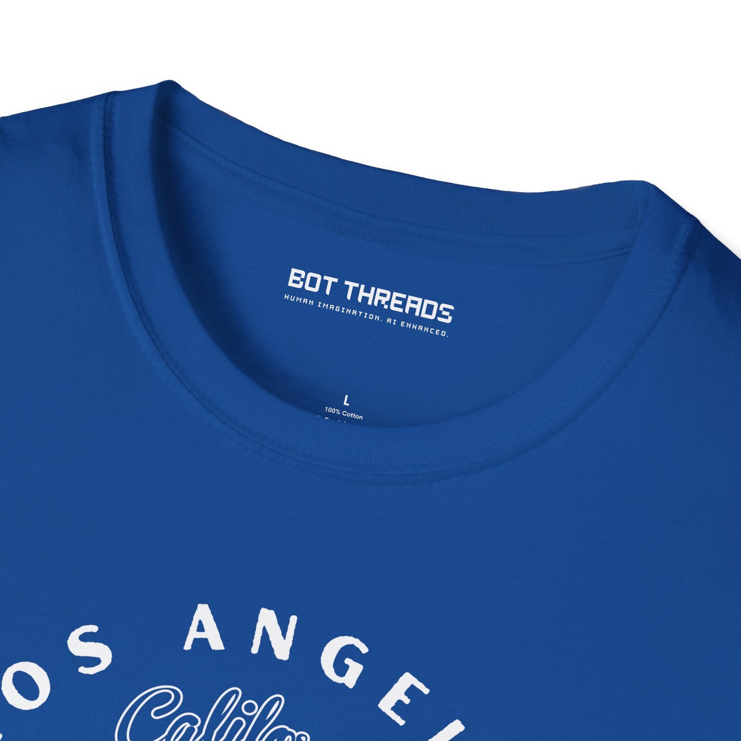 Los Angeles CA The Golden State of AI - Unisex Softstyle Tee