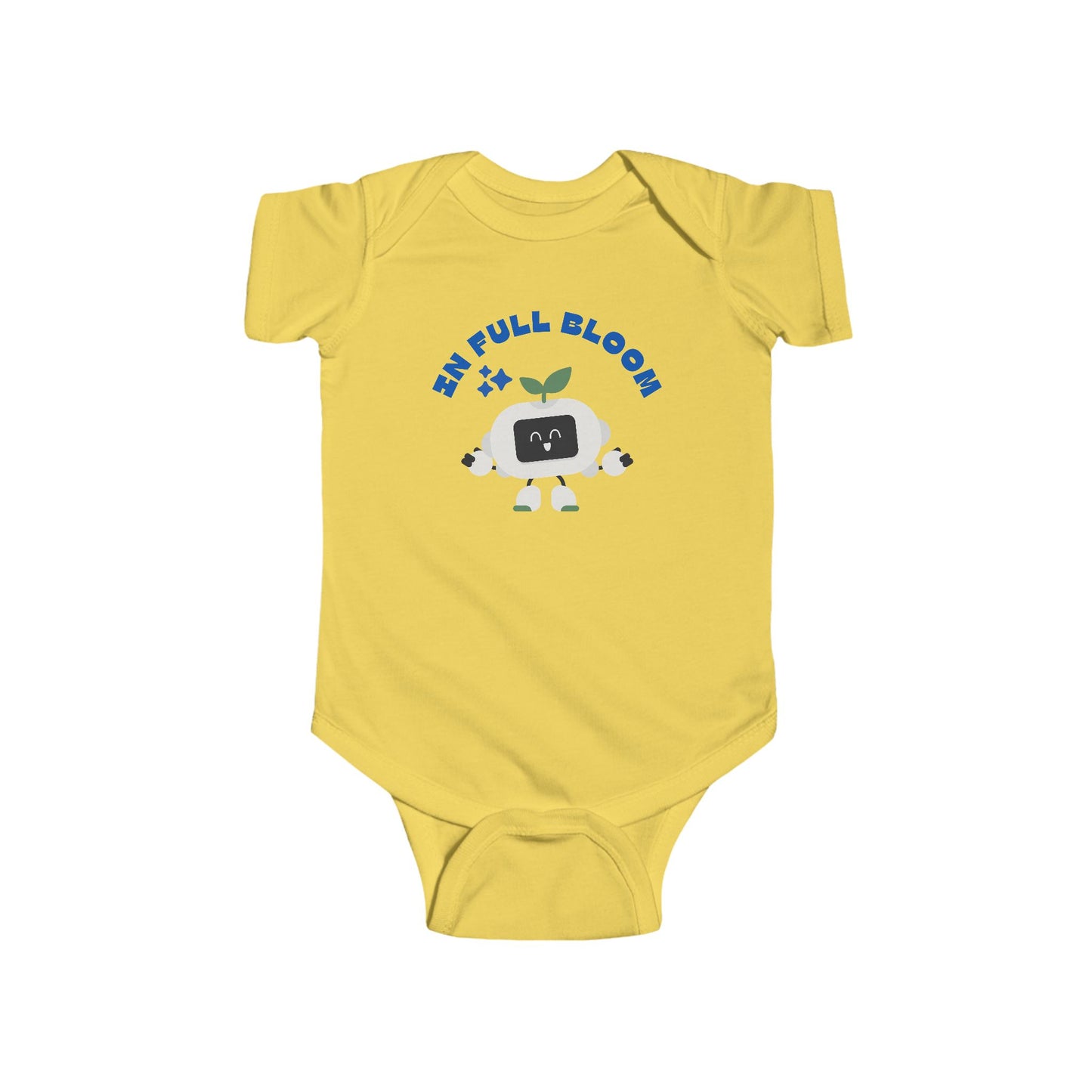 Cute 'In Full Bloom' Infant Bodysuit - Perfect for Baby Showers & Spring Celebrations