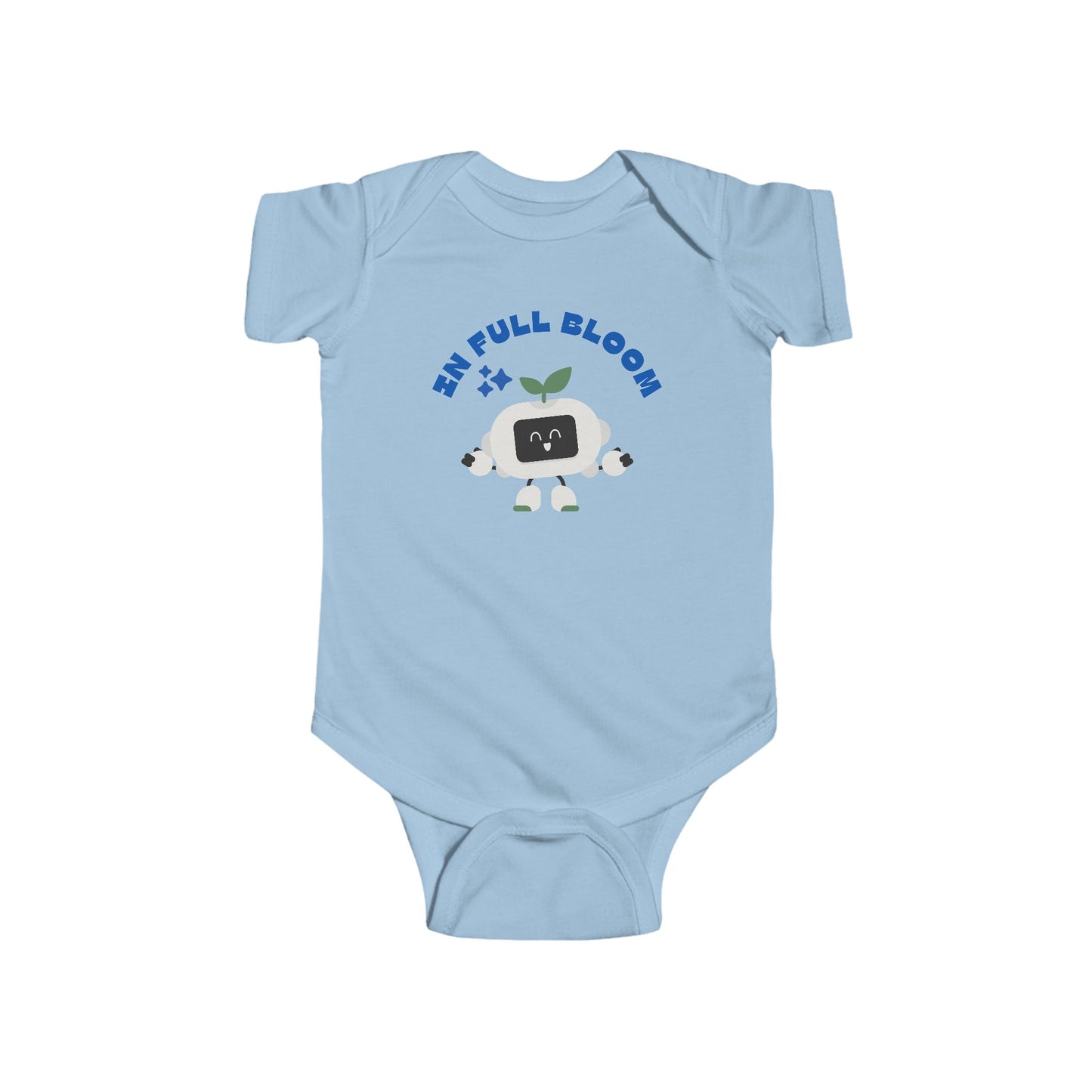 Cute 'In Full Bloom' Infant Bodysuit - Perfect for Baby Showers & Spring Celebrations