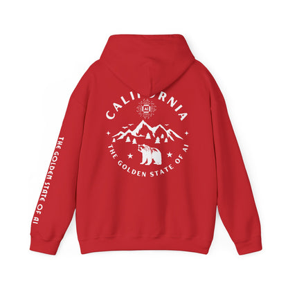 California The Golden State of AI - Unisex Hoodie