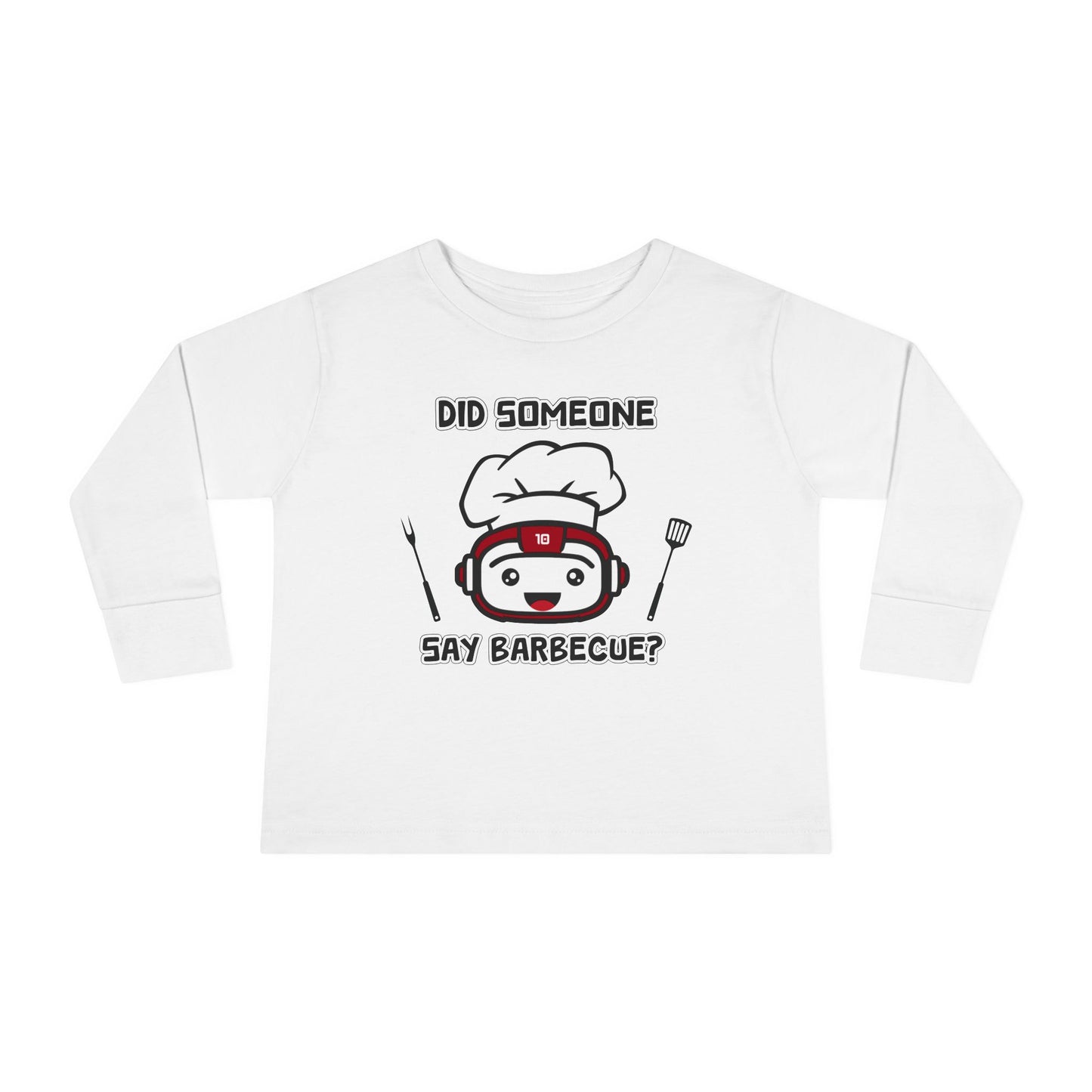 Toddler Long Sleeve Tee - BBQ Time Fun