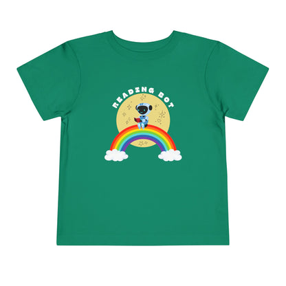 Rainbow Reading Bot - Toddler Tee