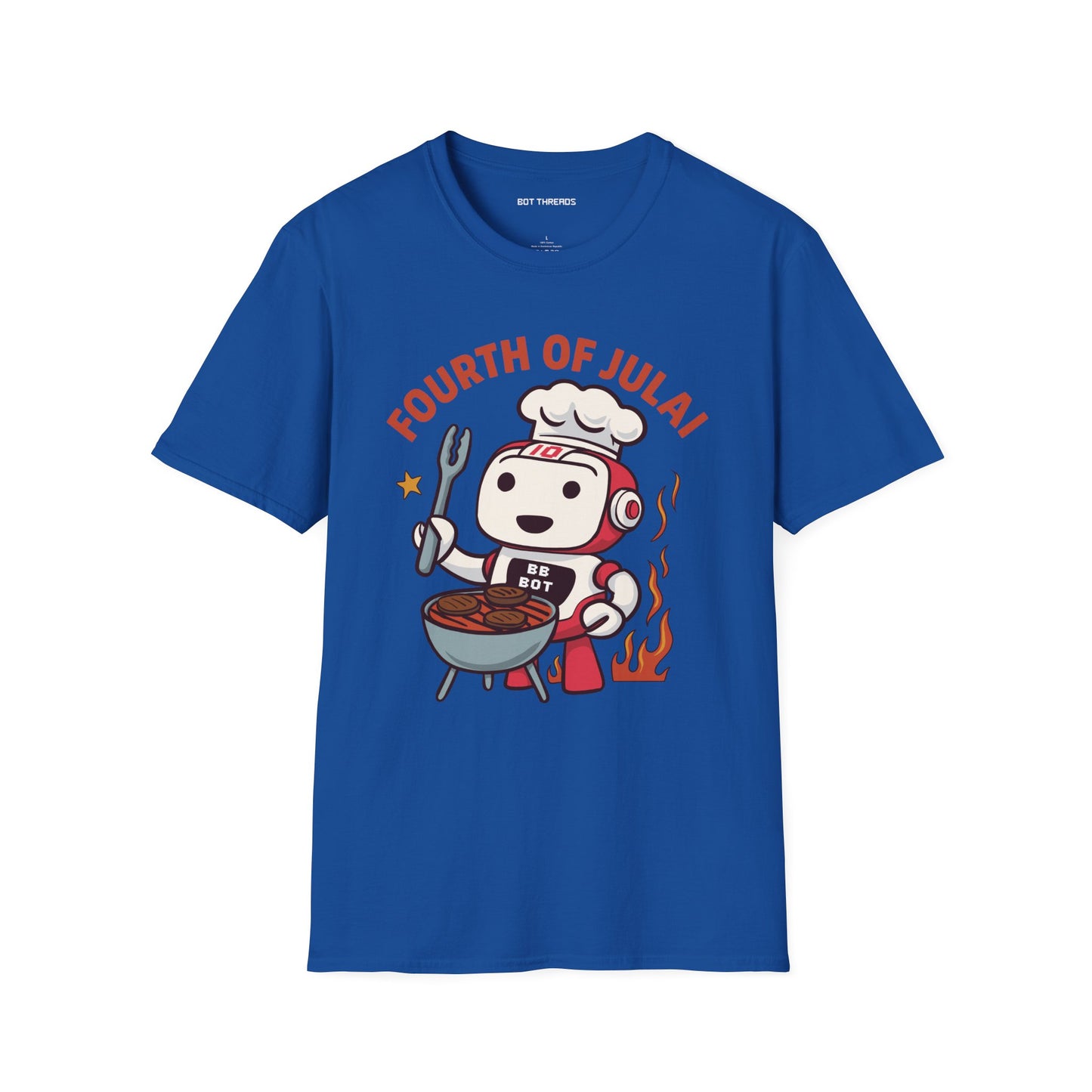 Fourth of July AI Tech Unisex T-Shirt