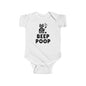 Funny "Beep Poop" Infant Bodysuit