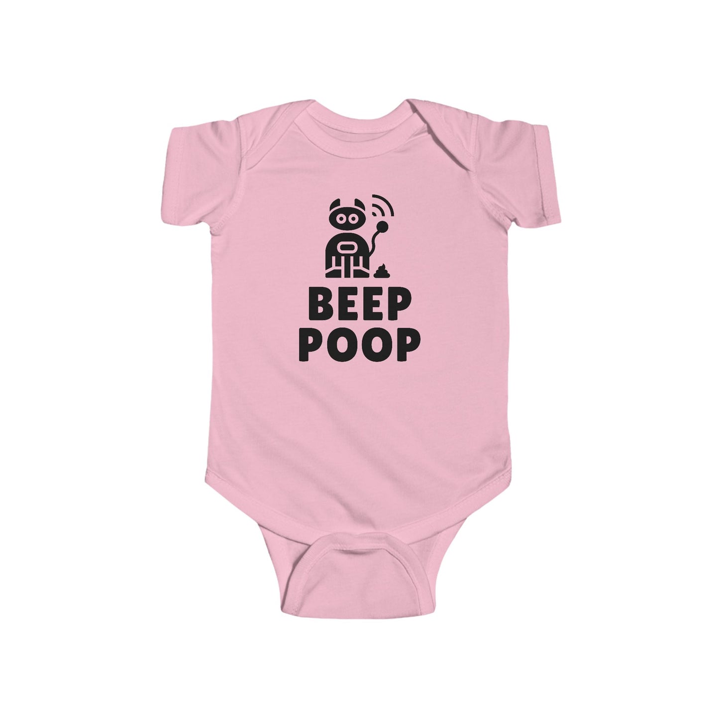 Funny "Beep Poop" Infant Bodysuit