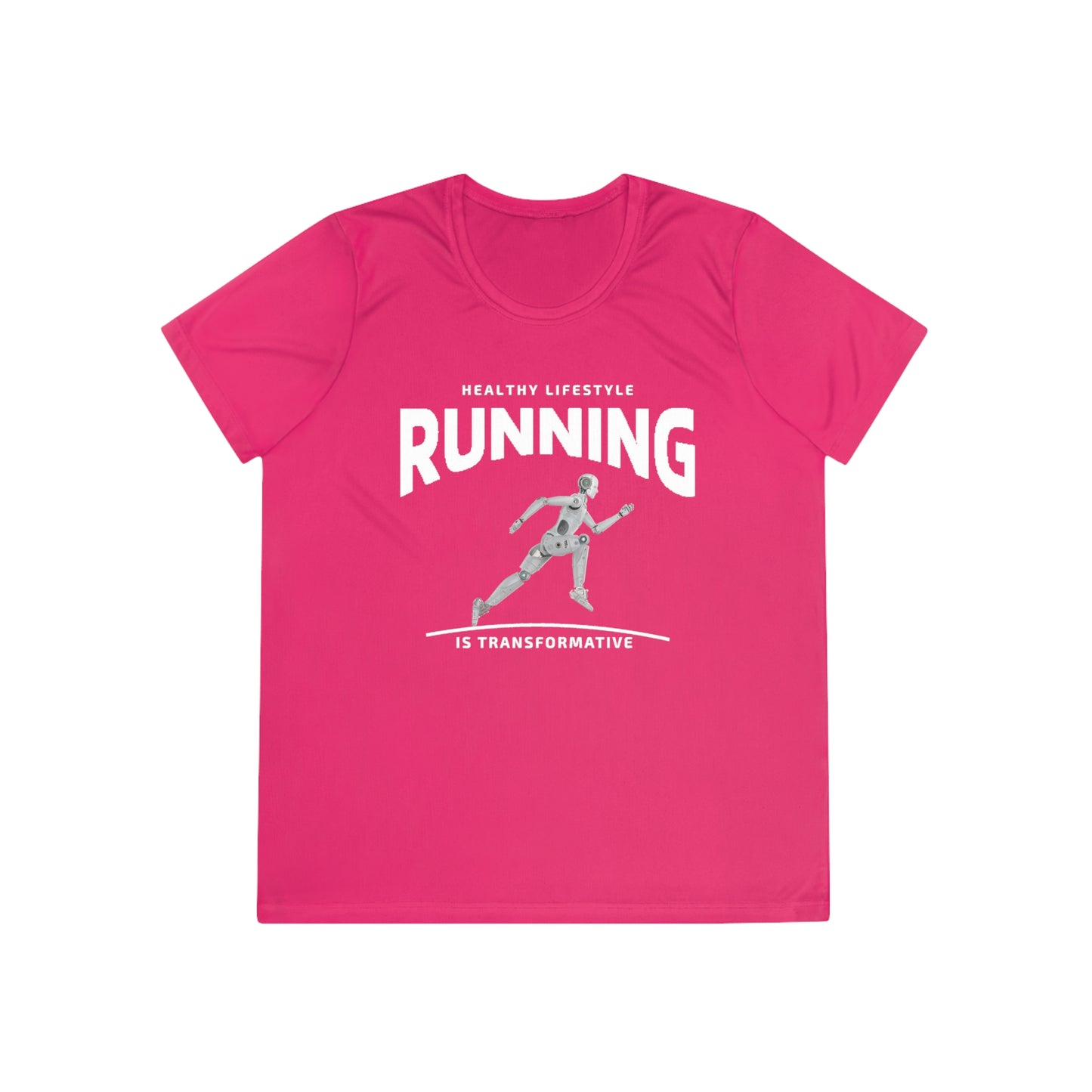 Healthy Lifestyle Running is Transformative - Workout Tee