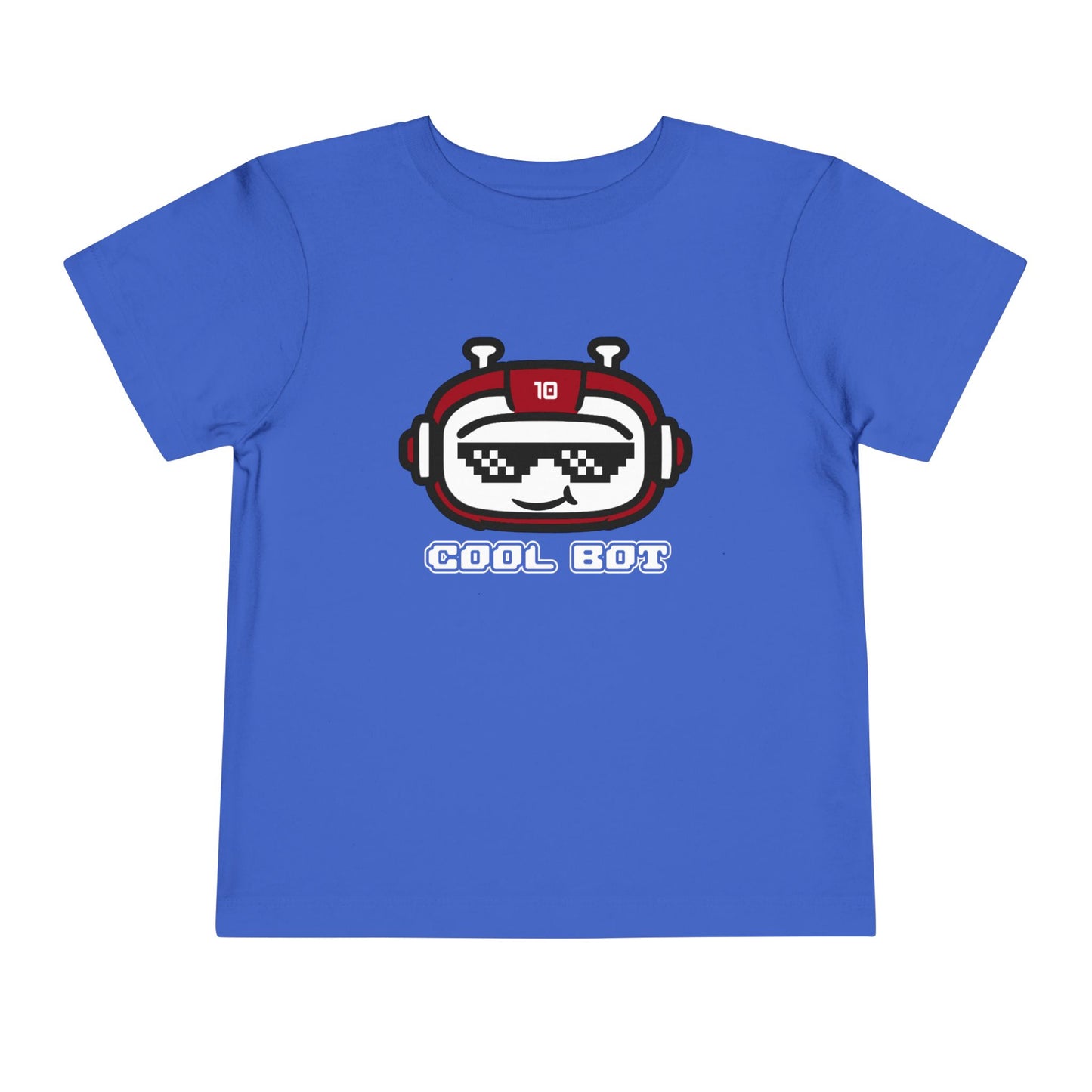 Cool Bot Toddler Short Sleeve Tee - Fun & Stylish Kids Tee for Playtime