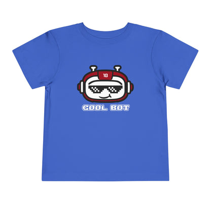 Cool Bot Toddler Short Sleeve Tee - Fun & Stylish Kids Tee for Playtime