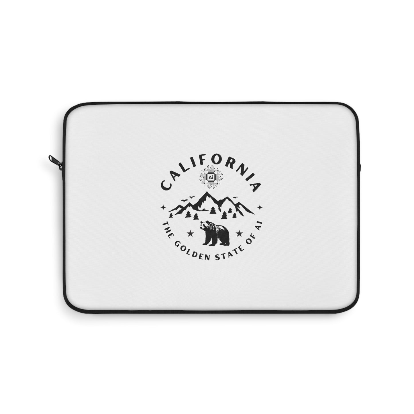 California The Golden State of AI -  Laptop Sleeve