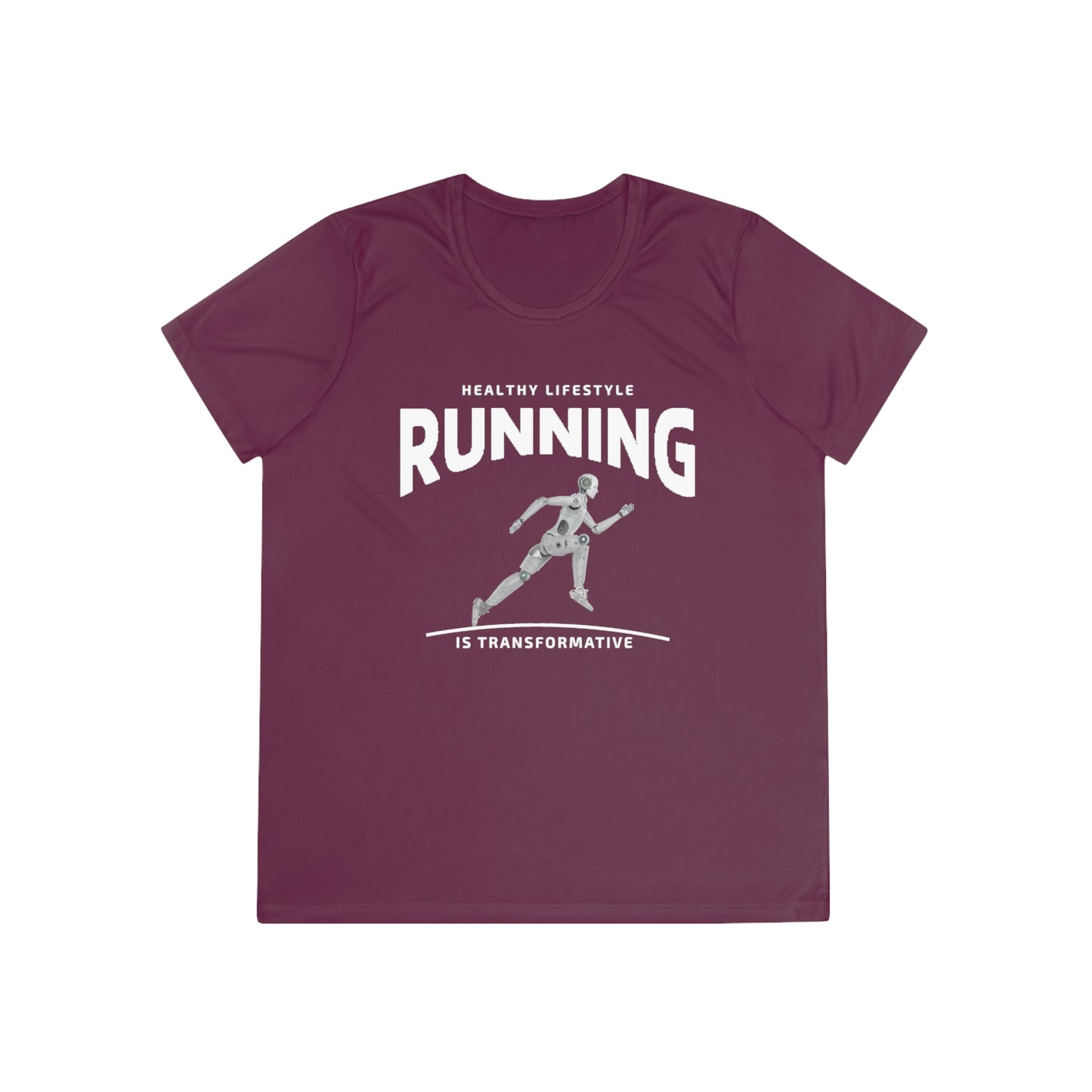 Healthy Lifestyle Running is Transformative - Workout Tee