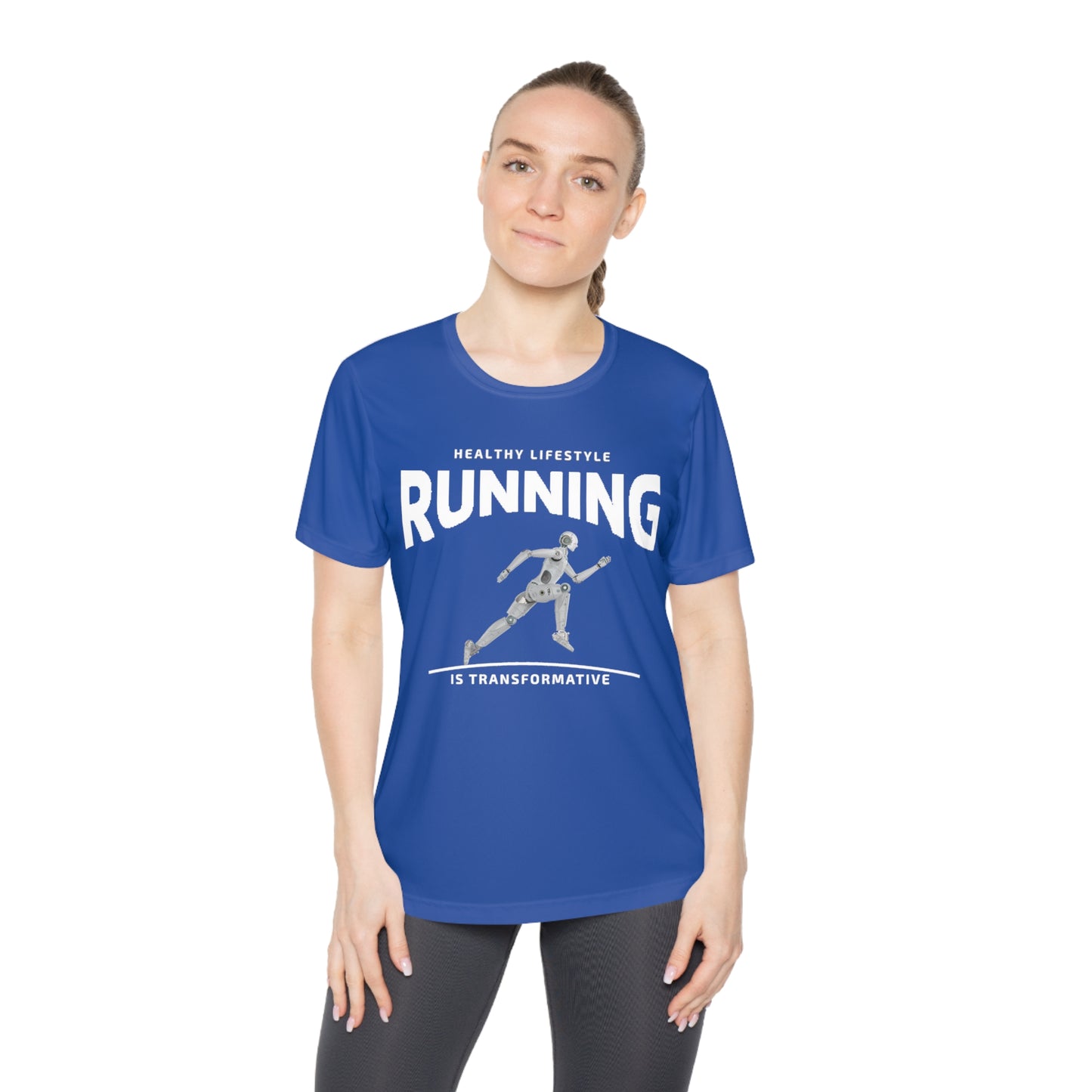 Healthy Lifestyle Running is Transformative - Workout Tee