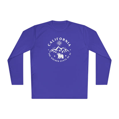 California The Golden State of AI - Unisex Long Sleeve Tee