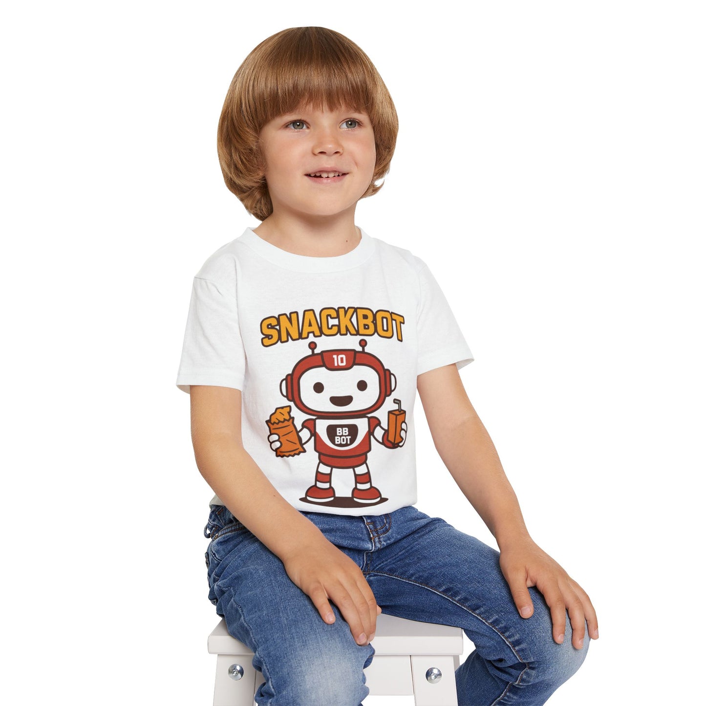 SnackBot Toddler Short Sleeve Tee