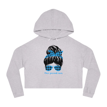 Women's Cropped Hoodie - LovePowered Mom