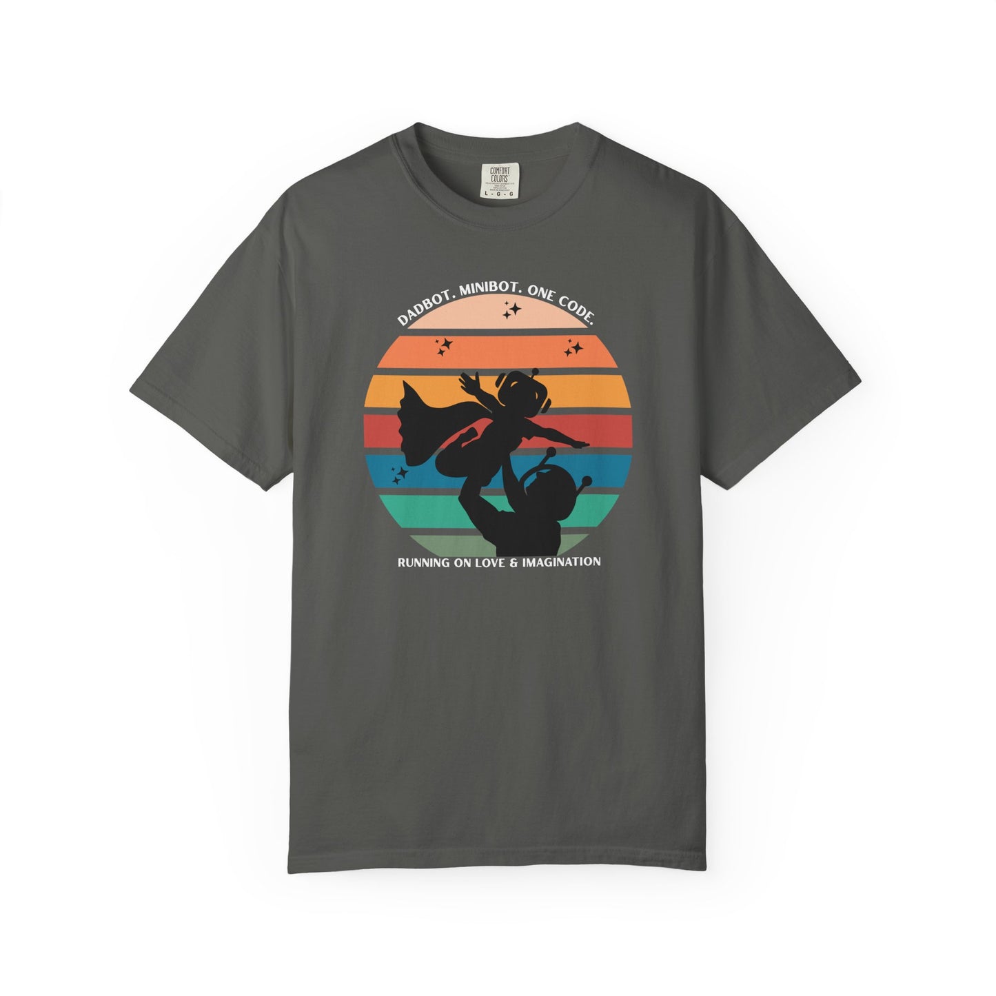 DadBot. MiniBot (boy). One Code.  Unisex T-shirt