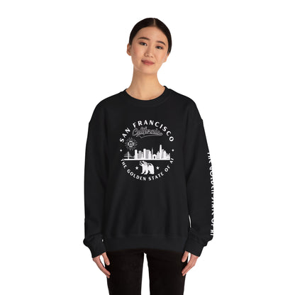 San Francisco CA The Golden State of AI - Crewneck Unisex Sweatshirt