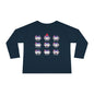 Toddler Robot Emotions (Girl) - Long Sleeve Tee