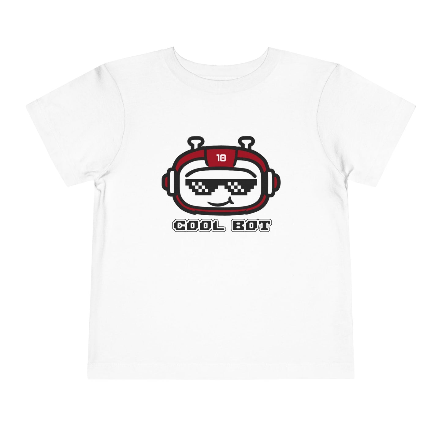 Cool Bot Toddler Short Sleeve Tee - Fun & Stylish Kids Tee for Playtime