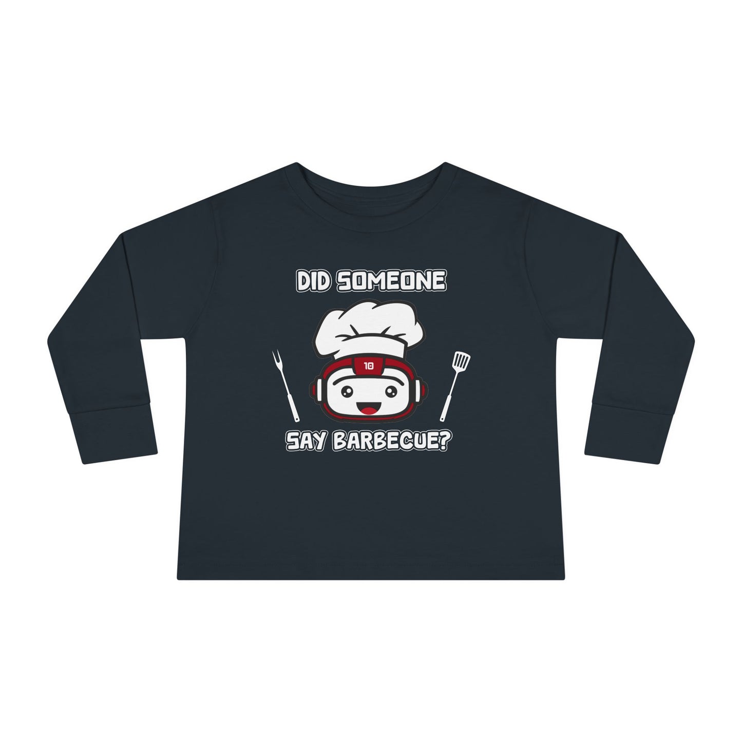 Toddler Long Sleeve Tee - BBQ Time Fun