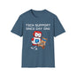 Tech Support DADBot Design - Unisex Softstyle T-Shirt