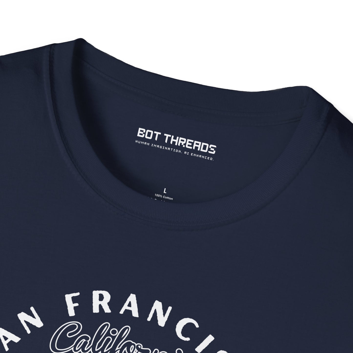 San Francisco CA The Golden State of AI - Unisex Softstyle Tee
