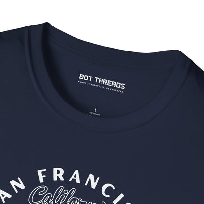 San Francisco CA The Golden State of AI - Unisex Softstyle Tee