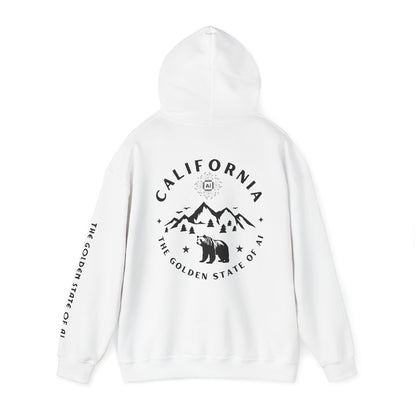 California The Golden State of AI - Unisex Hoodie