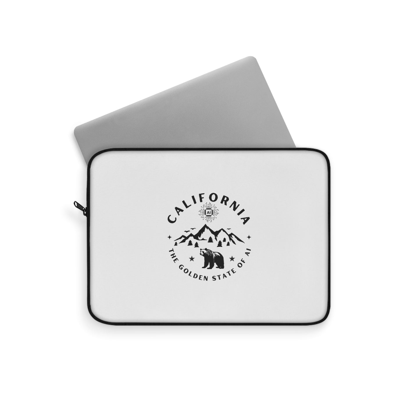 California The Golden State of AI -  Laptop Sleeve