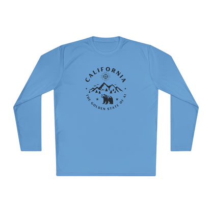 California The Golden State of AI - Unisex Long Sleeve Tee