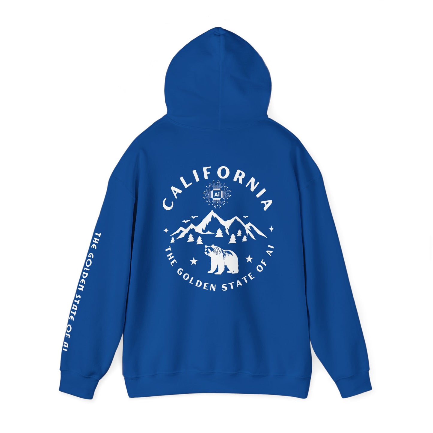 California The Golden State of AI - Unisex Hoodie