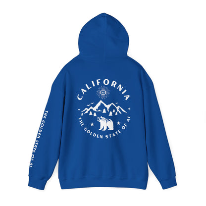 California The Golden State of AI - Unisex Hoodie