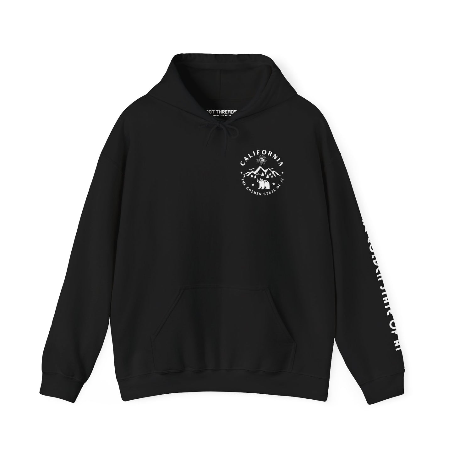 California The Golden State of AI - Unisex Hoodie
