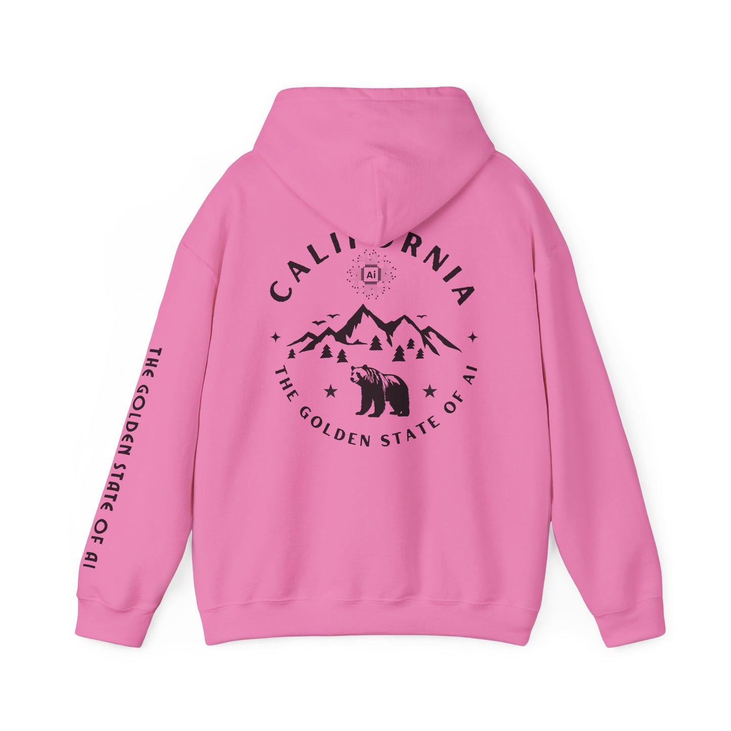 California The Golden State of AI - Unisex Hoodie