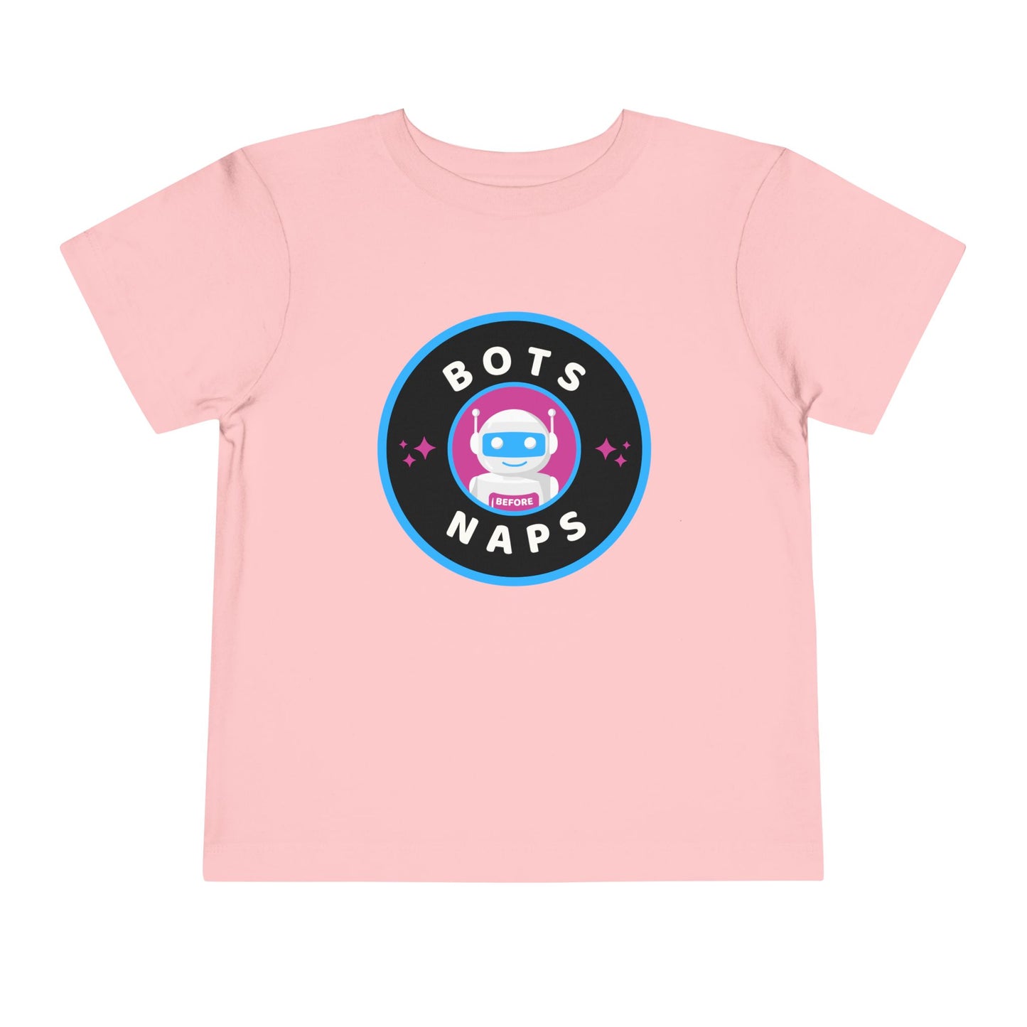 Bots Before Naps - Toddler Short Sleeve Tee