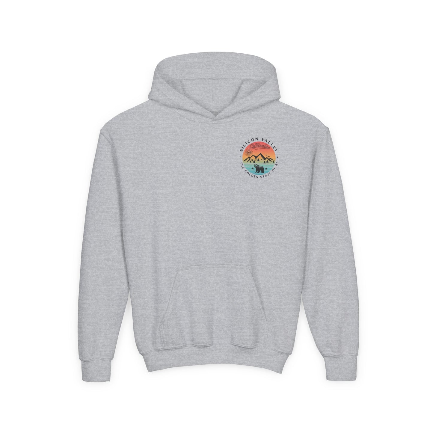 Silicon Valley  CA The State of AI Youth Hoodie