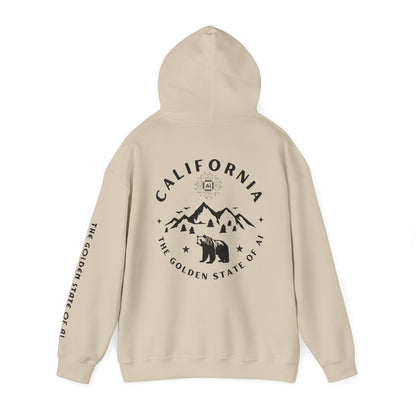 California The Golden State of AI - Unisex Hoodie