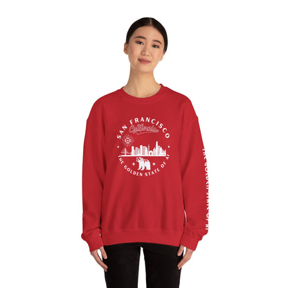 San Francisco CA The Golden State of AI - Crewneck Unisex Sweatshirt