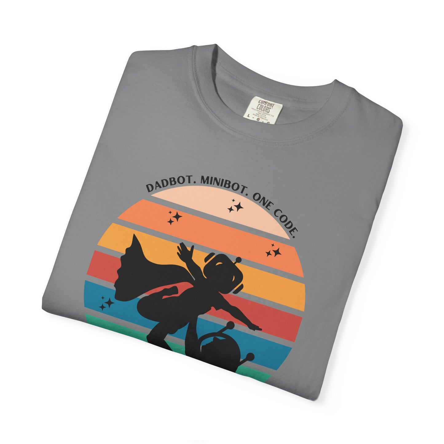 DadBot. MiniBot (boy). One Code.  Unisex T-shirt