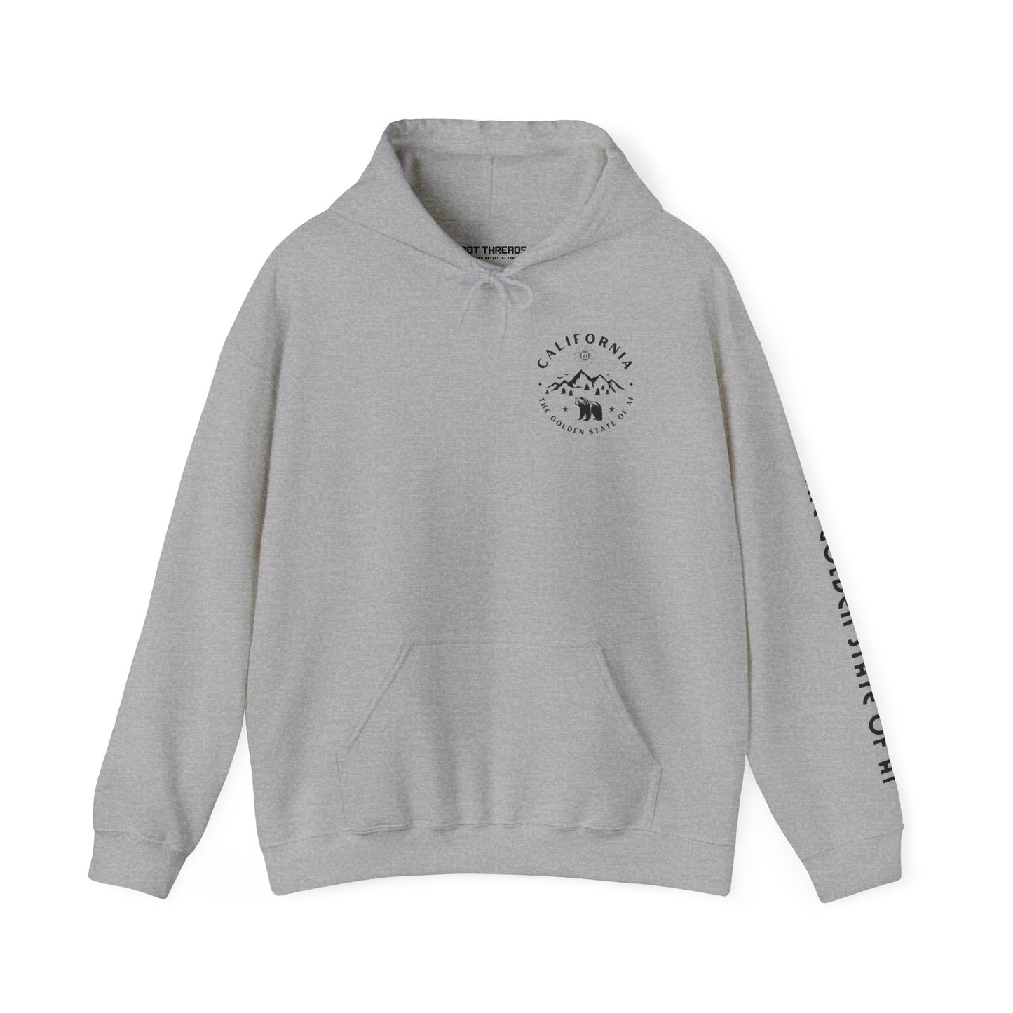 California The Golden State of AI - Unisex Hoodie