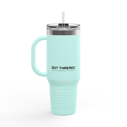 Catch the Wave CAThe Golden State of AI - Insulated Travel Mug 40oz with Straw