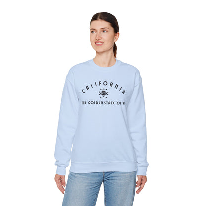 California The Golden State of AI - Crewneck Sweatshirt
