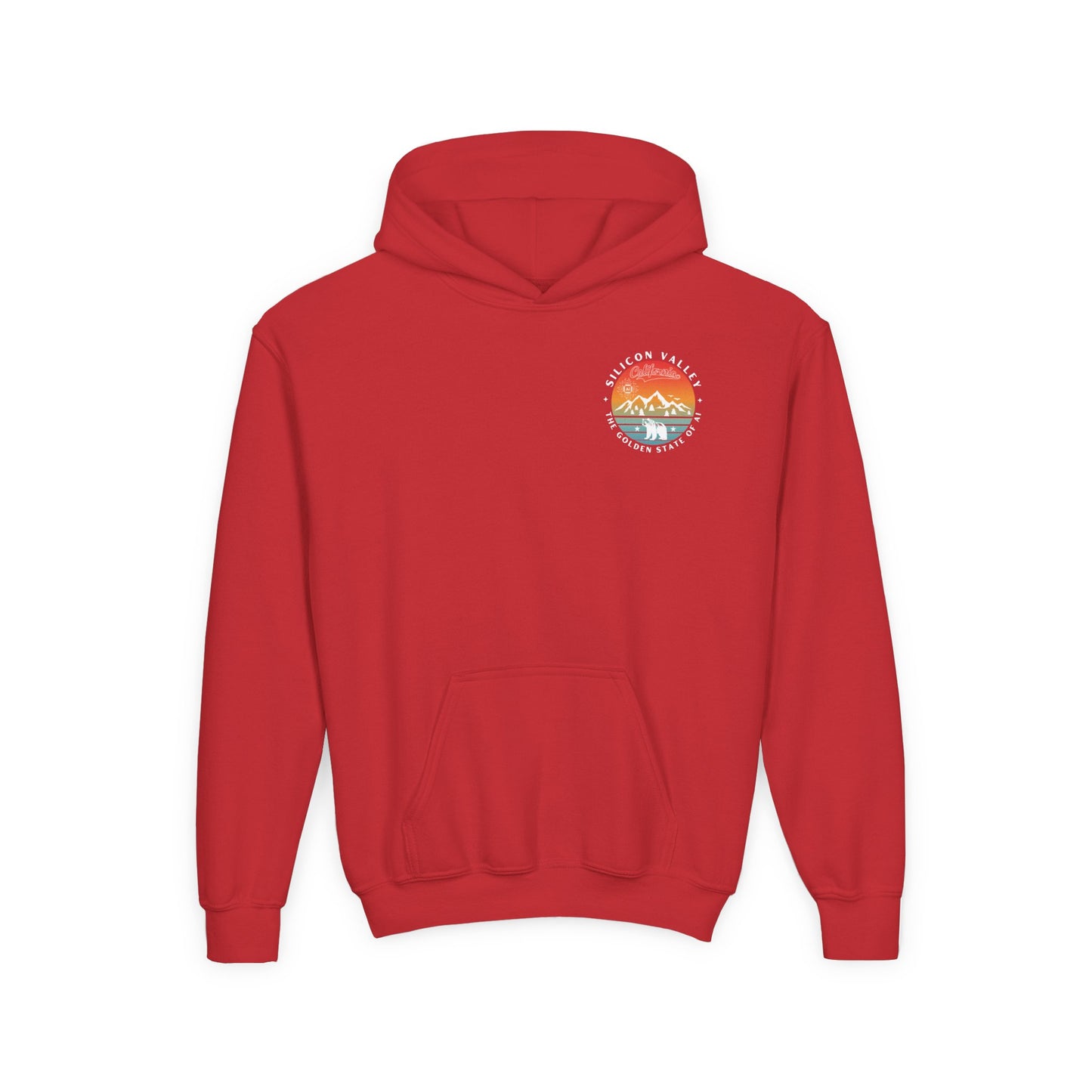 Silicon Valley  CA The State of AI Youth Hoodie