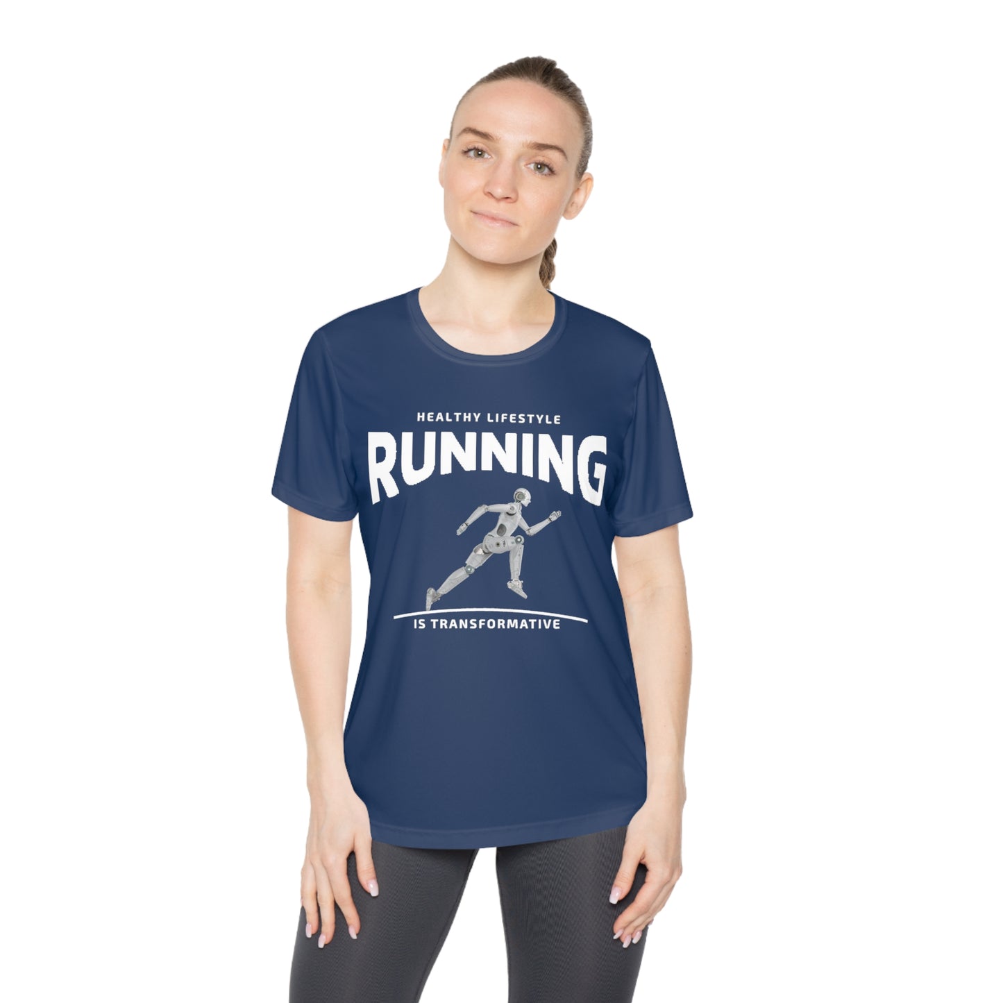 Healthy Lifestyle Running is Transformative - Workout Tee