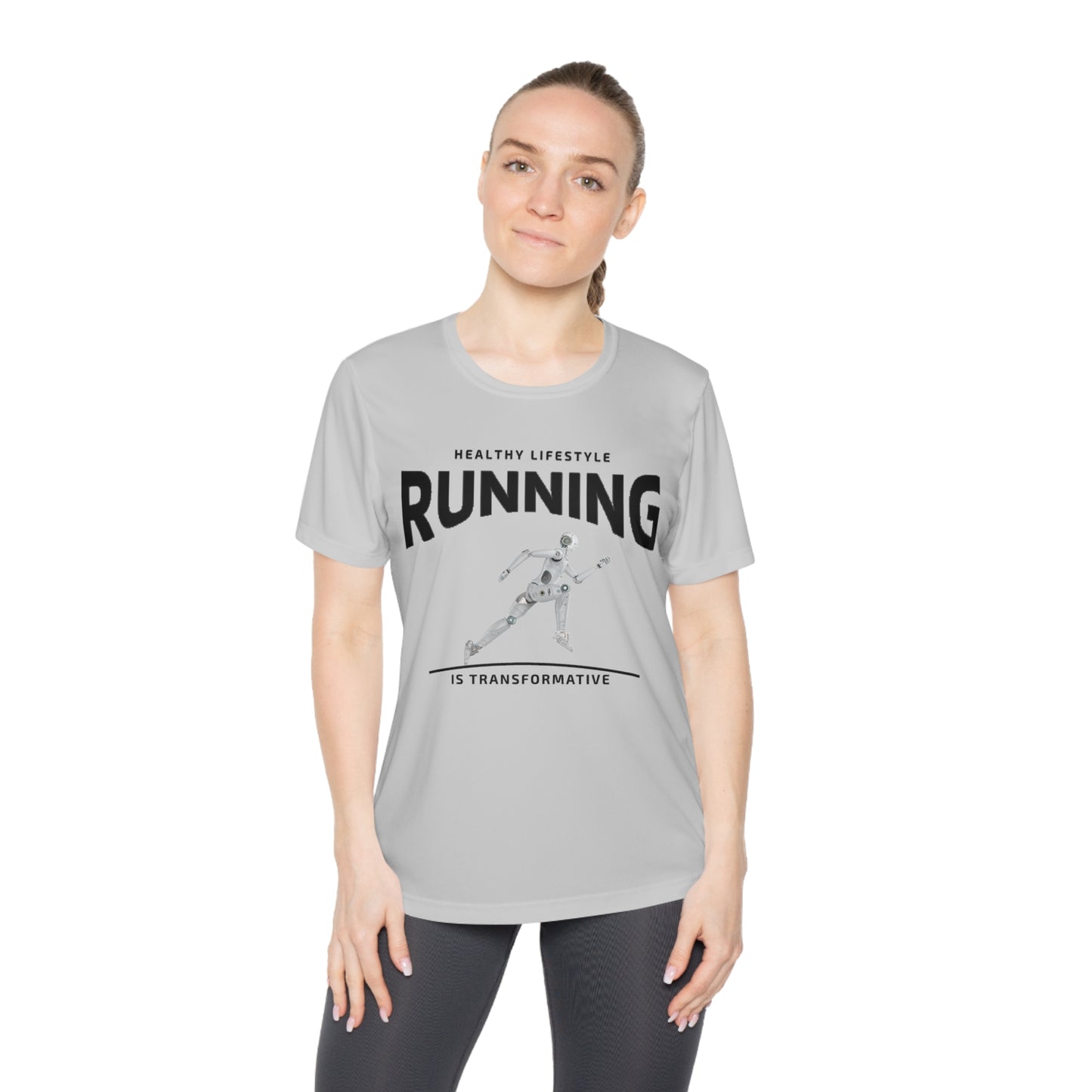 Healthy Lifestyle Running is Transformative - Workout Tee